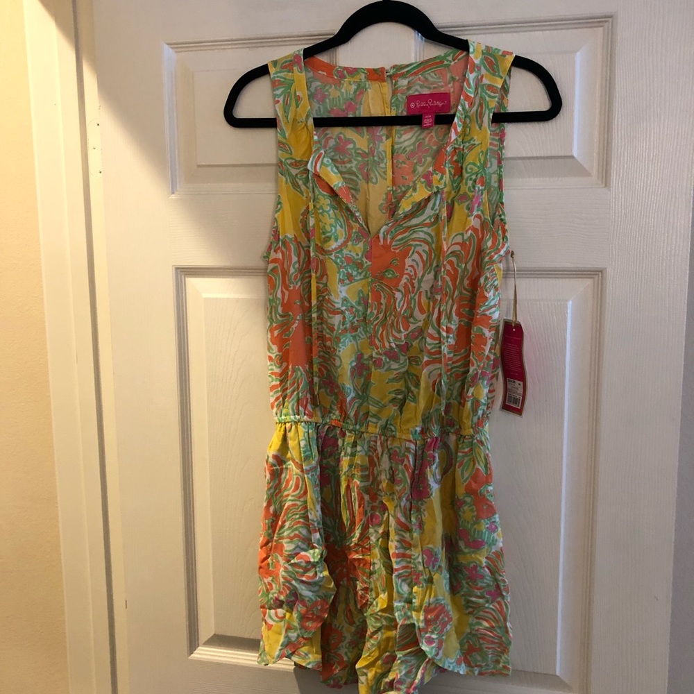 NWT-Lilly Pulitzer for Target Romper. Size Medium